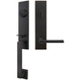 INOX - MH Handleset Tubular Sunrise Entry 2-3/4''  10B LH - Oil Rubbed Bronze