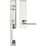INOX - MH Handleset Tubular Sunrise Full Dummy 32 RH - Polished Stainless Steel
