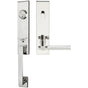 INOX - MH Handleset Tubular Sequoia Entry 2-3/4''  32 RHR - Polished Stainless Steel