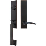 INOX - MH Handleset Tubular Crest Full Dummy 10B LH - Oil Rubbed Bronze