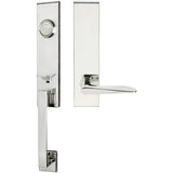 INOX - MH Handleset Tubular Ecco Full Dummy 32 LH - Polished Stainless Steel