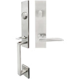 INOX - MH Handleset Tubular Ecco Entry 2-3/4''  32D LH - Satin Stainless Steel