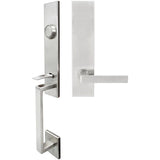 INOX - MH Handleset Tubular Tokyo Full Dummy 32D LH - Satin Stainless Steel