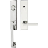 INOX - MH Handleset Tubular Tokyo Entry 2-3/4''  32 LH - Polished Stainless Steel