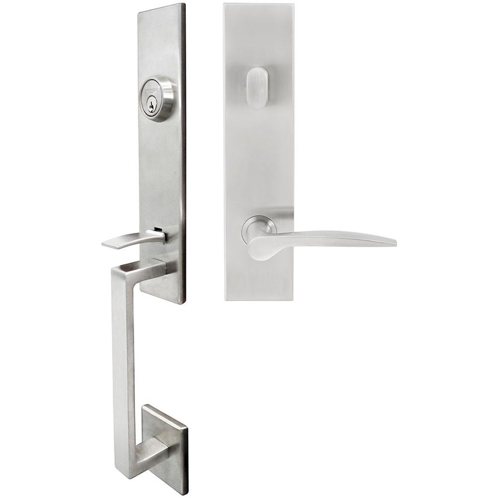 INOX - MH Handleset Tubular Toronto Entry 2-3/4''  32D LHR - Satin Stainless Steel