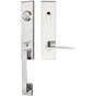 INOX - MH Handleset Tubular Toronto Entry 2-3/4''  32 LH - Polished Stainless Steel
