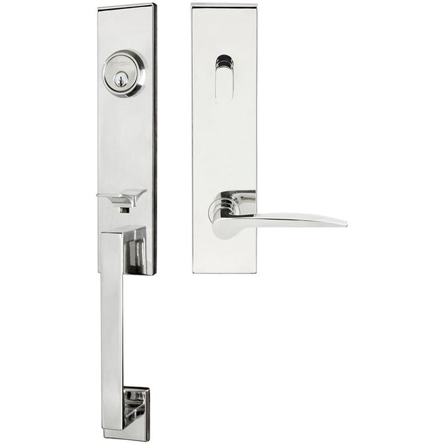 INOX - MH Handleset Tubular Toronto Entry 2-3/8''  32 LH - Polished Stainless Steel
