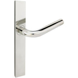 INOX - MU Multipoint 101 Cologne Euro Patio Lever High US32 LH - Polished Stainless Steel