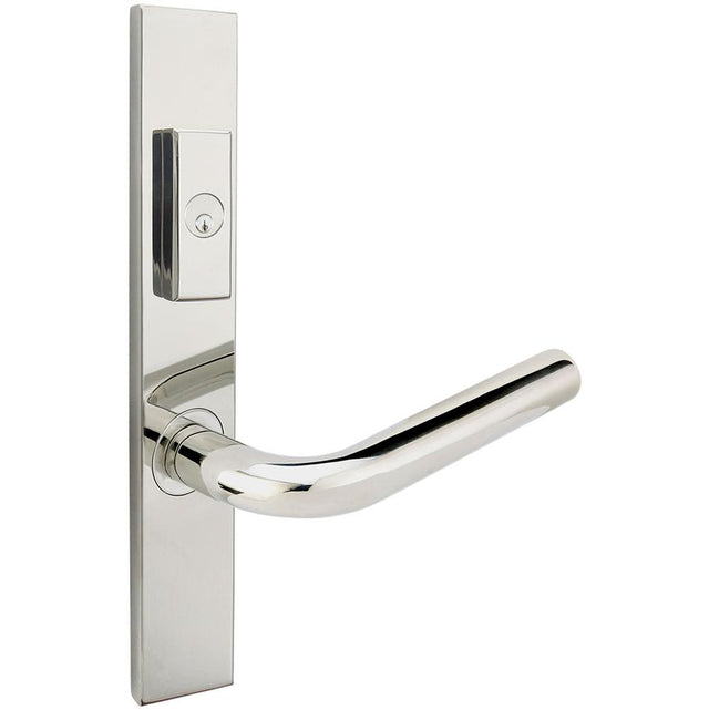 INOX - MU Multipoint 101 Cologne US Entry Lever Low US32 LH - Polished Stainless Steel
