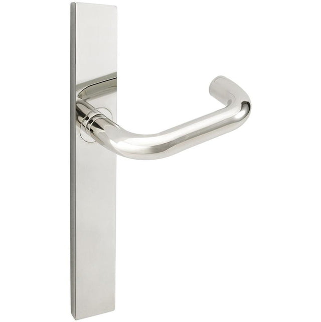 INOX - MU Multipoint 102 Munich Euro Patio Lever High US32 RH - Polished Stainless Steel