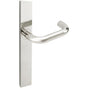 INOX - MU Multipoint 102 Munich US Patio Lever High US32 LH - Polished Stainless Steel