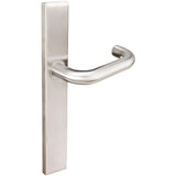INOX - MU Multipoint 102 Munich US Patio Lever High US32D LH - Satin Stainless Steel
