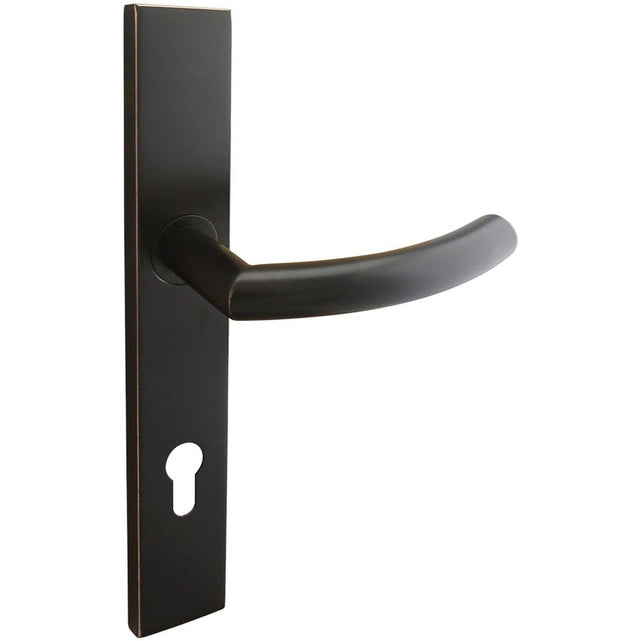INOX - MU Multipoint 103 Oslo Euro Entry Lever High US10B LH - Oil Rubbed Bronze