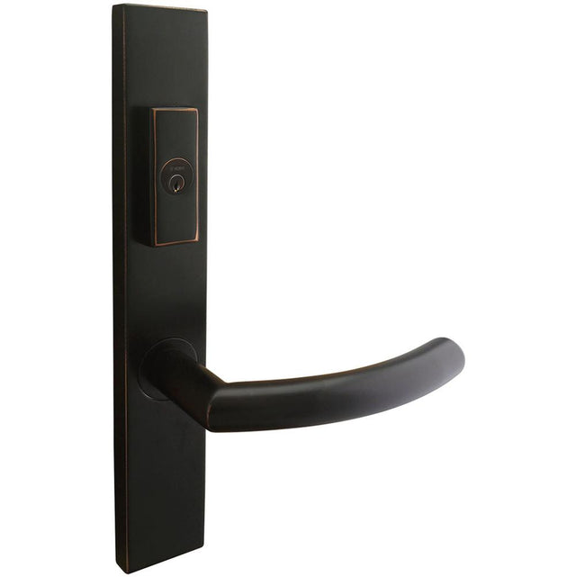 INOX - MU Multipoint 103 Oslo US Entry Lever Low US10B RH - Oil Rubbed Bronze