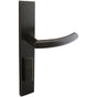 INOX - MU Multipoint 103 Oslo US Entry Lever High US10B LH - Oil Rubbed Bronze