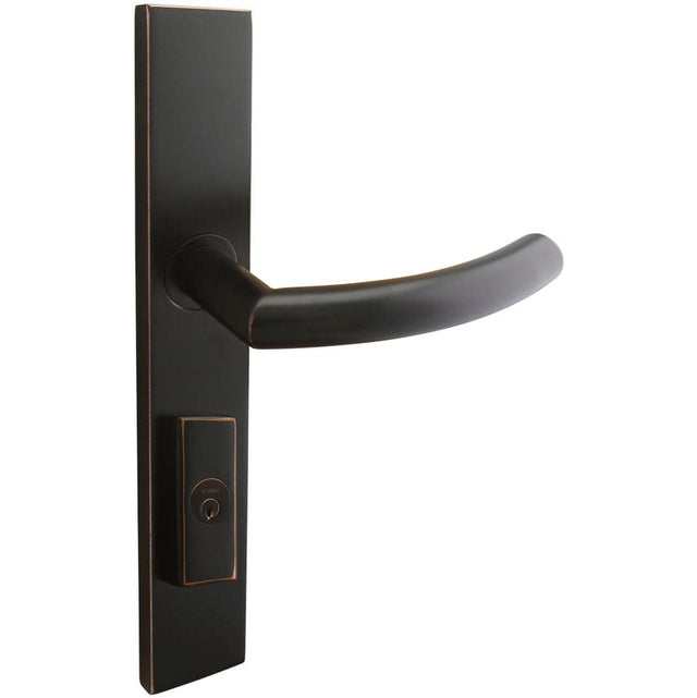INOX - MU Multipoint 103 Oslo US Entry Lever High US10B RH - Oil Rubbed Bronze