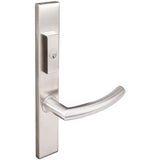 INOX - MU Multipoint 103 Oslo US Entry Lever Low US32D RH - Satin Stainless Steel