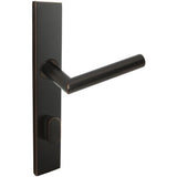 INOX - MU Multipoint 105 Frankfurt US Entry Lever High US10B RH - Oil Rubbed Bronze