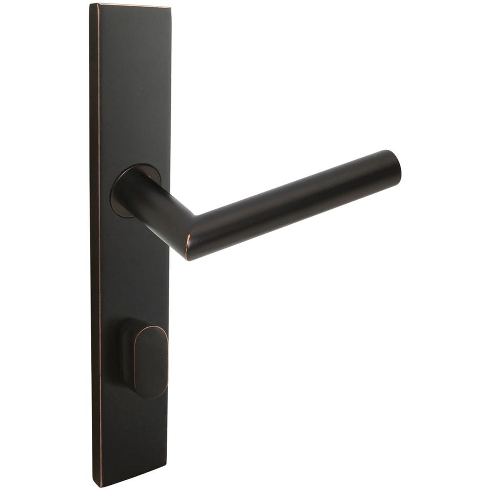 INOX - MU Multipoint 105 Frankfurt US Entry Lever High US10B LH - Oil Rubbed Bronze