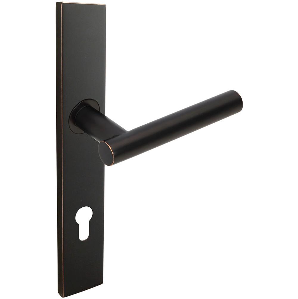 INOX - MU Multipoint 106 Copenhagen Euro Entry Lever High US10B RH - Oil Rubbed Bronze