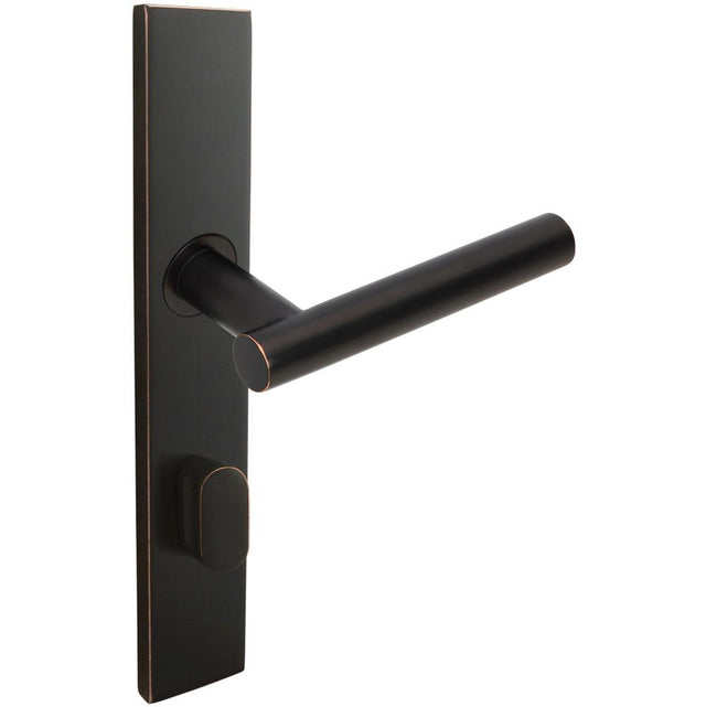 INOX - MU Multipoint 106 Copenhagen US Entry Lever High US10B LH - Oil Rubbed Bronze