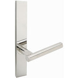INOX - MU Multipoint 106 Copenhagen US Patio Lever Low US32 LH - Polished Stainless Steel