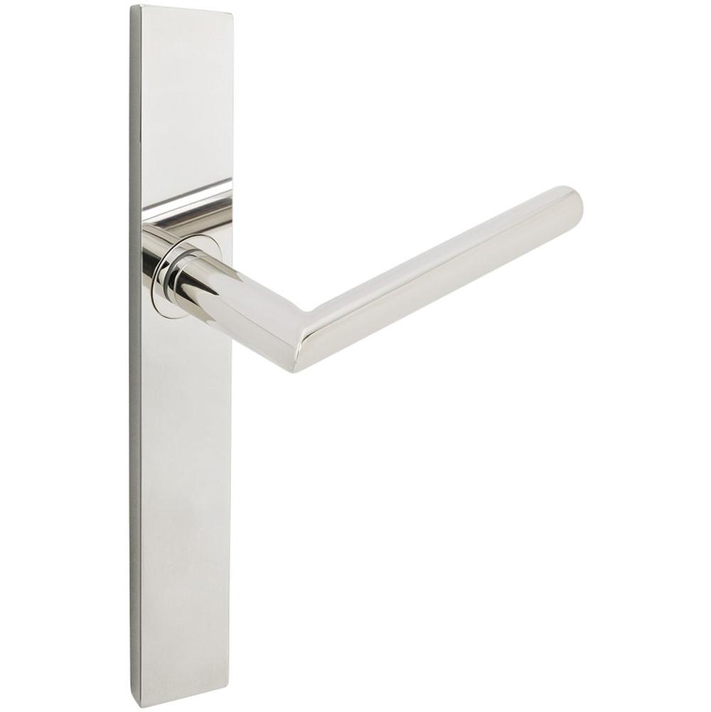 INOX - MU Multipoint 107 Stockholm US Patio Lever High US32 LH - Polished Stainless Steel