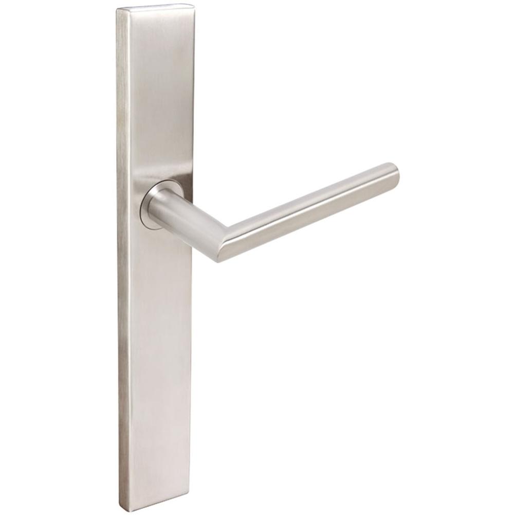 INOX - MU Multipoint 107 Stockholm Hf Psge/Hf Dmy Lvr Hi US32D LH - Satin Stainless Steel