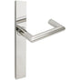 INOX - MU Multipoint 109 Stuttgart US Patio Lever High US32 RH - Polished Stainless Steel