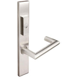 INOX - MU Multipoint 109 Stuttgart US Entry Lever Low US32D LH - Satin Stainless Steel