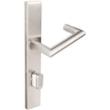 INOX - MU Multipoint 109 Stuttgart US Entry Lever High US32D RH - Satin Stainless Steel