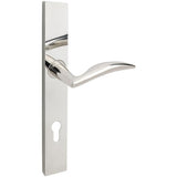 INOX - MU Multipoint 210 Air-stream Euro Entry Lever High US32 RH - Polished Stainless Steel