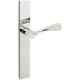 INOX - MU Multipoint 211 Breeze Hf Psge/Hf Dmy Lvr Hi US32 RH - Polished Stainless Steel