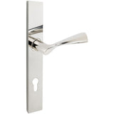 INOX - MU Multipoint 211 Breeze Euro Patio Lever High US32 LH - Polished Stainless Steel