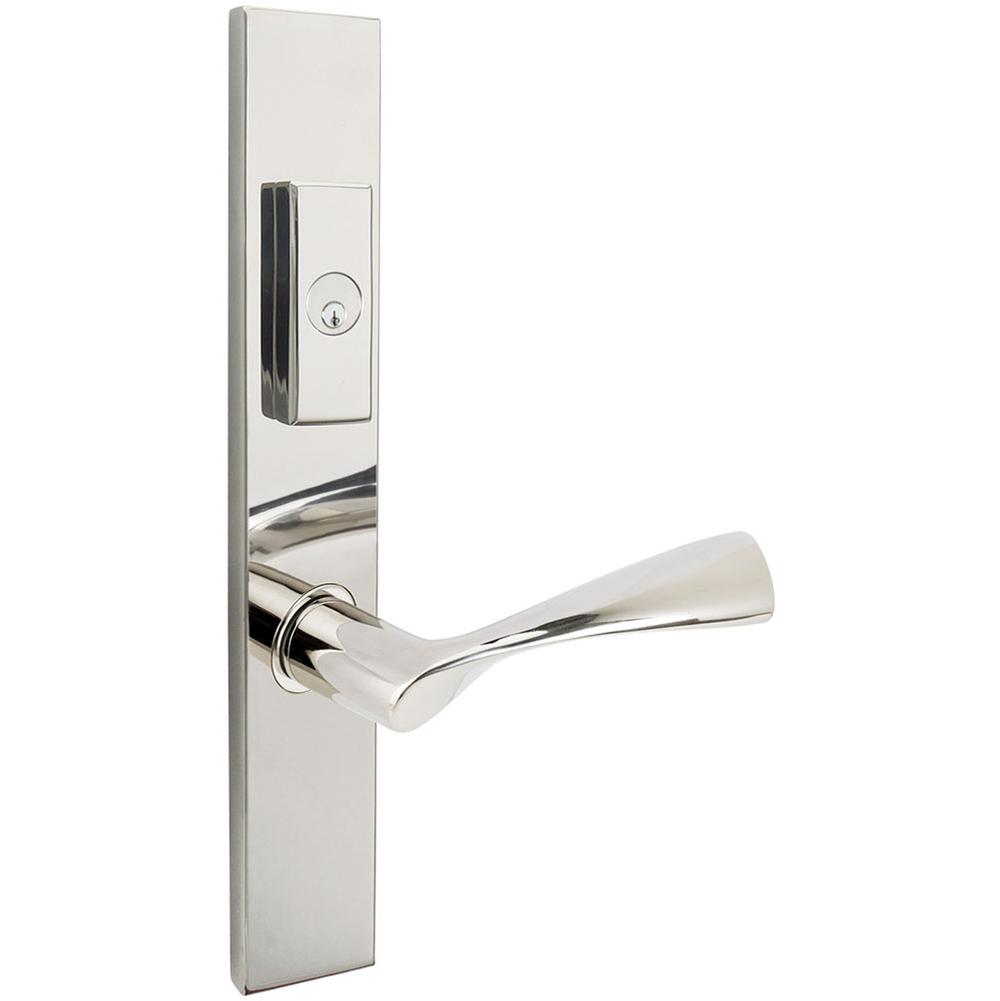 INOX - MU Multipoint 211 Breeze US Entry Lever Low US32 RH - Polished Stainless Steel