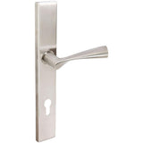 INOX - MU Multipoint 211 Breeze Euro Patio Lever High US32D LH - Satin Stainless Steel