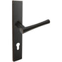 INOX - MU Multipoint 214 Champagne Euro Entry Lever High US10B LH - Oil Rubbed Bronze