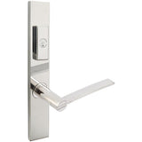 INOX - MU Multipoint 217 Horizon US Entry Lever Low US32 RH - Polished Stainless Steel