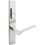 INOX - MU Multipoint 217 Horizon US Entry Lever Low US32 RH - Polished Stainless Steel