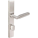INOX - MU Multipoint 221 Aurora US Entry Lever High US32D LH - Satin Stainless Steel