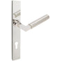 INOX - MU Multipoint 221 Aurora Euro Entry Lever High SP RH - Satin Stainless Steel