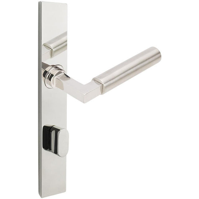 INOX - MU Multipoint 221 Aurora US Entry Lever High SP RH - Satin Stainless Steel