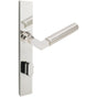 INOX - MU Multipoint 221 Aurora US Entry Lever High SP RH - Satin Stainless Steel