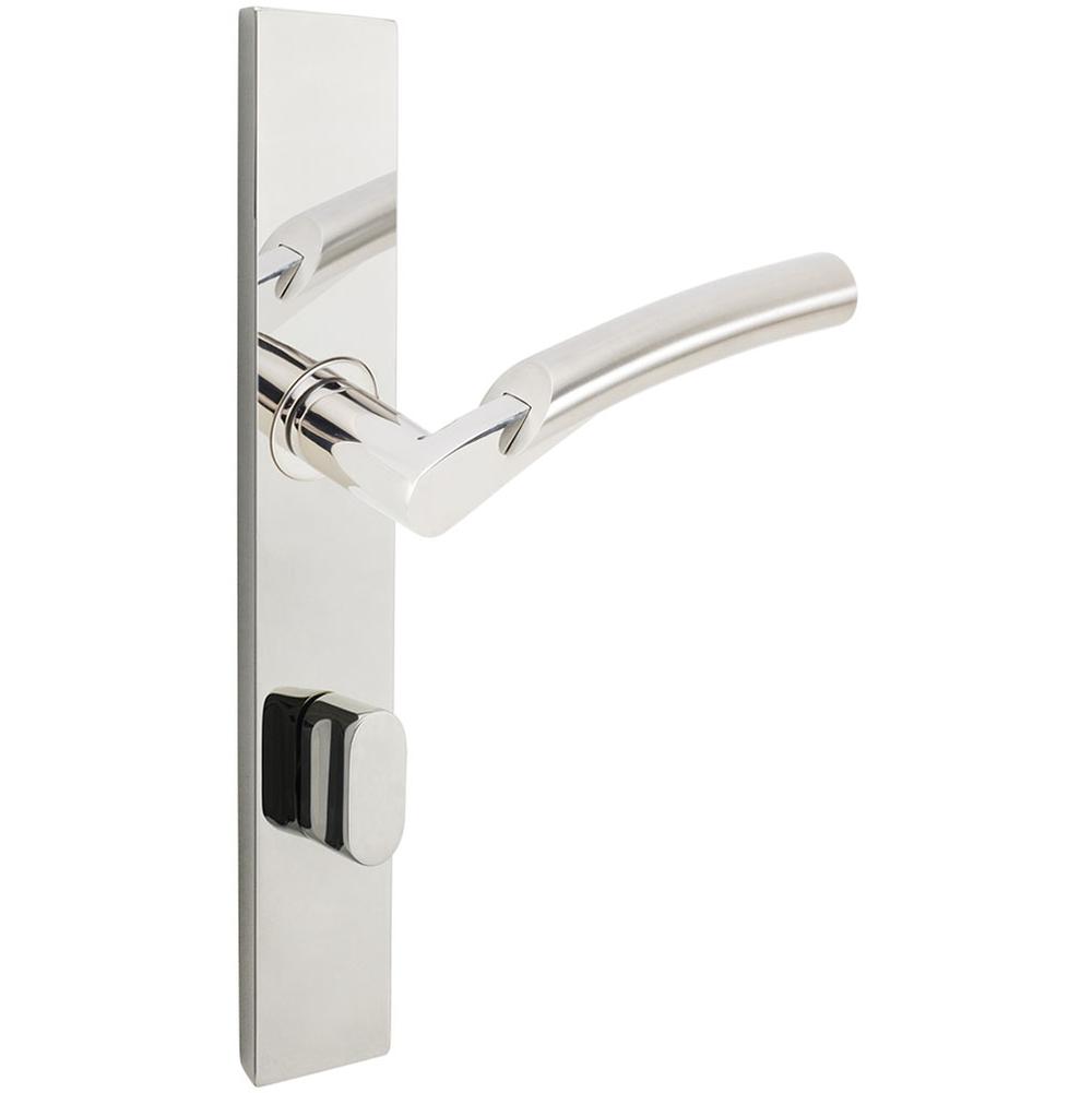 INOX - MU Multipoint 223 Phoenix US Entry Lever High SP RH - Satin Stainless Steel