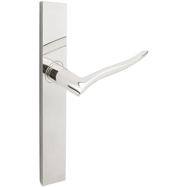 INOX - MU Multipoint 225 Waterfall Hf Psge/Hf Dmy Lvr Hi US32 RH - Polished Stainless Steel