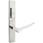 INOX - MU Multipoint 225 Waterfall US Entry Lever Low US32 RH - Polished Stainless Steel