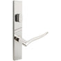 INOX - MU Multipoint 225 Waterfall US Patio Lever Low US32 RH - Polished Stainless Steel