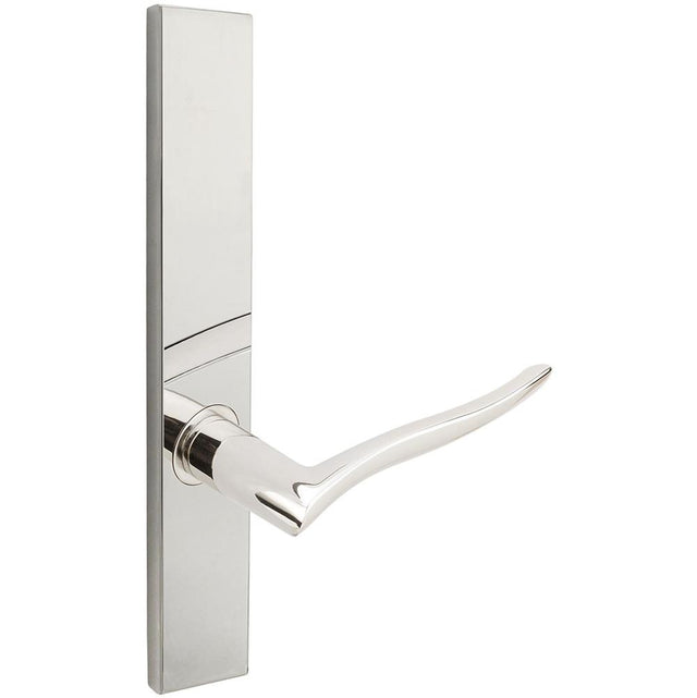 INOX - MU Multipoint 225 Waterfall Hf Psge/Hf Dmy Lvr Lo US32 RH - Polished Stainless Steel