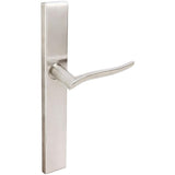 INOX - MU Multipoint 225 Waterfall Euro Patio Lever High US32D LH - Satin Stainless Steel
