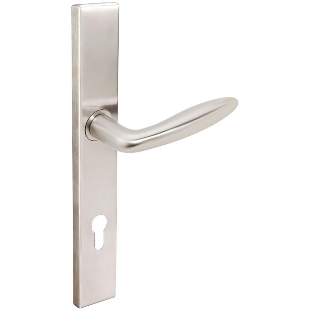INOX - MU Multipoint 226 Summer Euro Entry Lever High US32D RH - Satin Stainless Steel